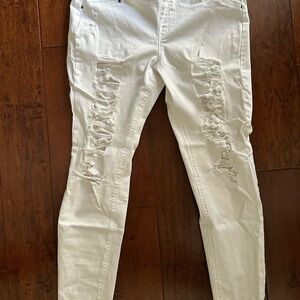 Zeza B Size L White leggings